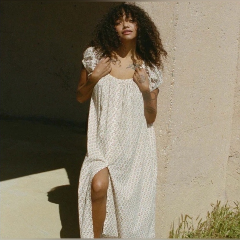 Doen Jocelina Dress - Spring Elderberry floral Size Large